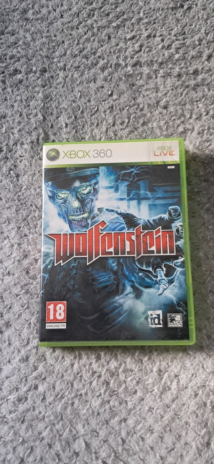 Wolfenstein Xbox 360 - Actie Shooter Game, Gebruikt, Vanaf 18 jaar, Shooter, 1 speler