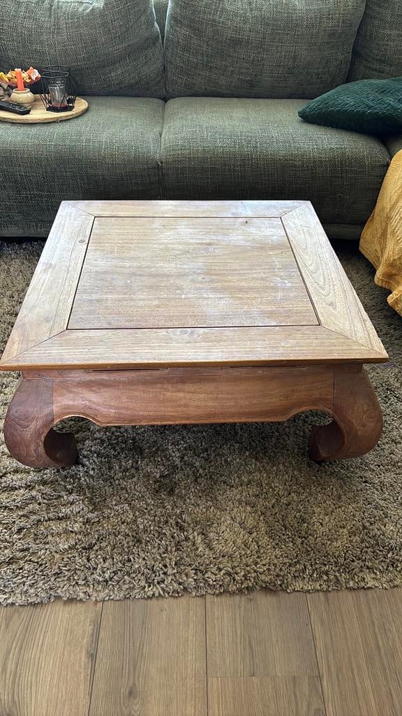 Opium tafel, Huis en Inrichting, Tafels | Salontafels, Ophalen, Vierkant