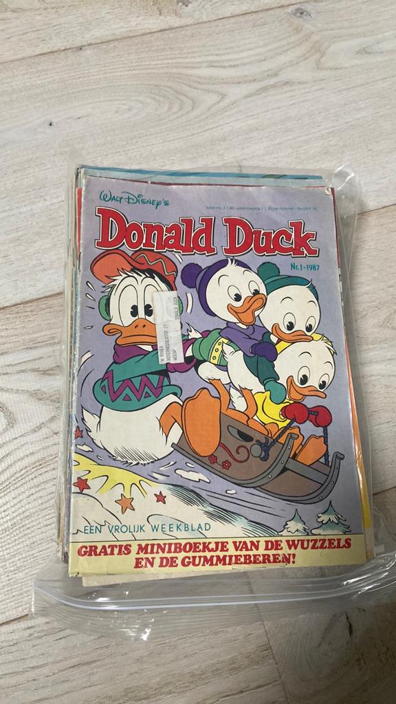 Donald Duck jaargang 1987 zonder 36, Meerdere stripboeken, Ophalen of Verzenden, Gelezen