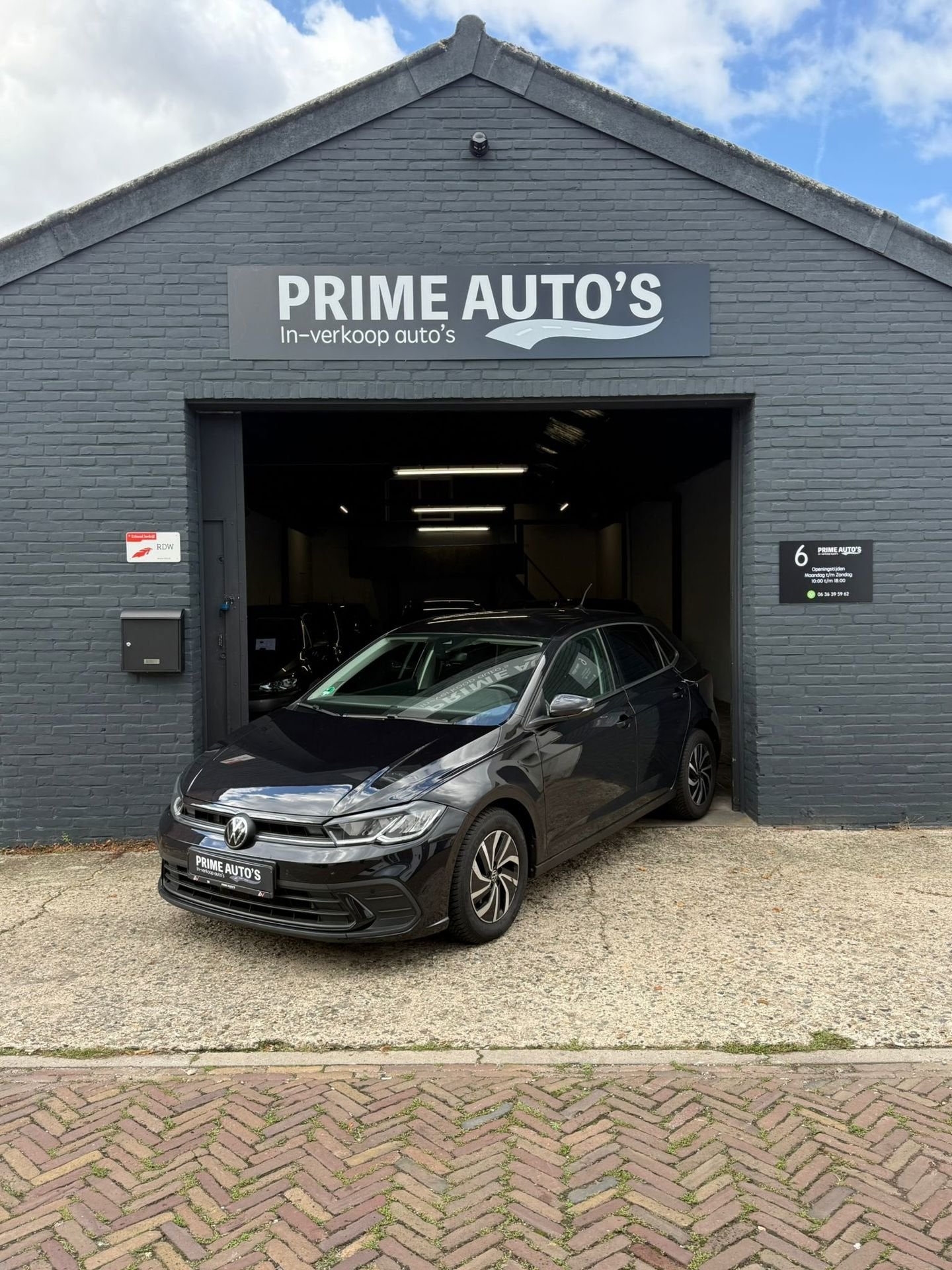 Volkswagen Polo 1.0 TSI DSG | Stoelverw |Carplay 2022, Stof, Gebruikt, Zwart, 95 pk