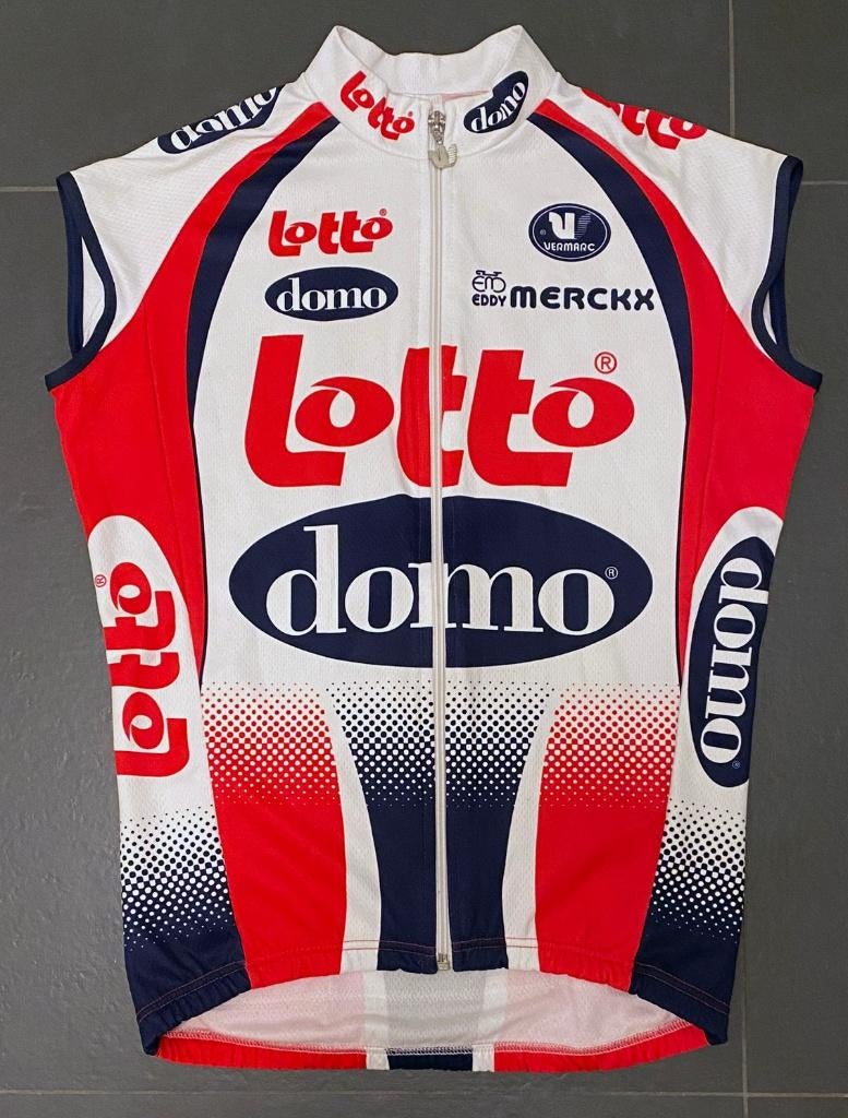 Wielershirt LOTTO DOMO–KOOS MOERENHOUT–2004 + naam op label, Ophalen of Verzenden, Zo goed als nieuw, Overige typen