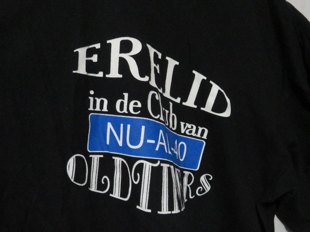 zwart tshirt erelid in de club van NU-AL-40 oldtimers mt 2xl, Maat 52/54 (L), Zwart, Ophalen of Verzenden, Starworld