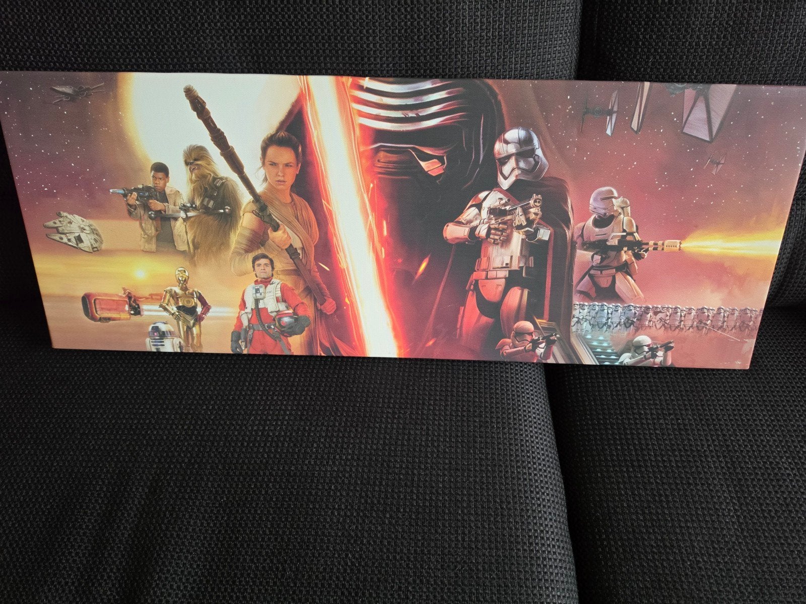Star Wars: The Force Awakens Canvas Set (4 stuks), Ophalen of Verzenden, Zo goed als nieuw