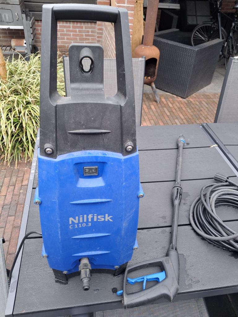 Nilfisk C110.3 Hogedrukreiniger, Ophalen of Verzenden, Elektrisch