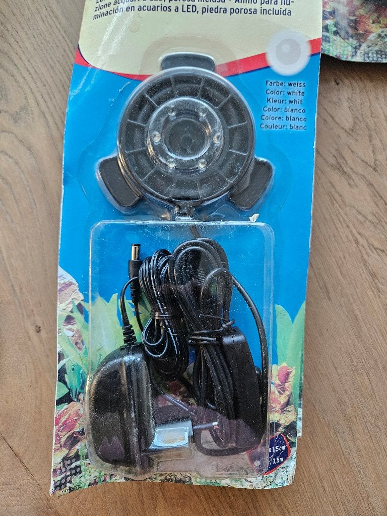 LED-Uitstromer voor Aquarium of Vijver verlichte Bubbels, Dieren en Toebehoren, Ophalen of Verzenden, Nieuw, Decoratie, Overige merken