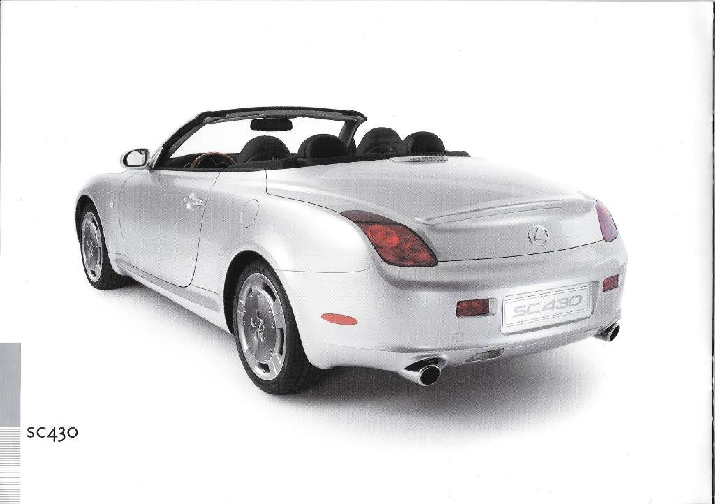 LEXUS SC 430, Ophalen of Verzenden, Zo goed als nieuw, Overige merken