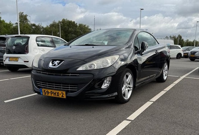 Peugeot 308 CC | 2011 | CABRIO | NAP | | NAVI | moet nu weg., Auto's, Voorwielaandrijving, 1490 kg, Zwart, Cabriolet