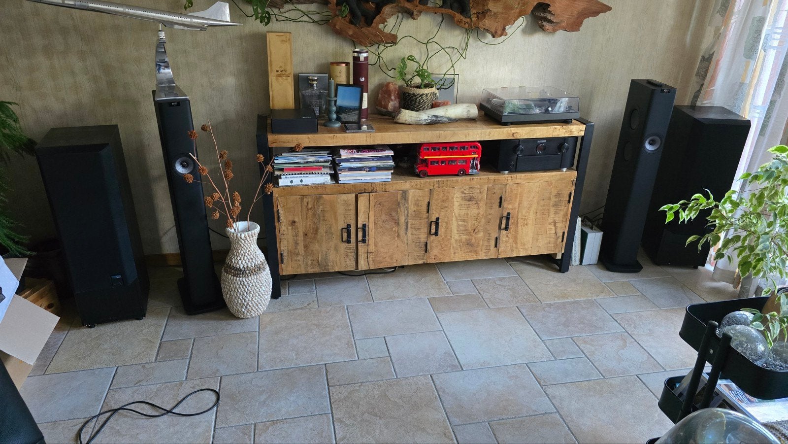 KEF 104/2 vloerstaande luidsprekers, Ophalen, Vloerstaande luidspreker, Gebruikt, 60 tot 120 watt