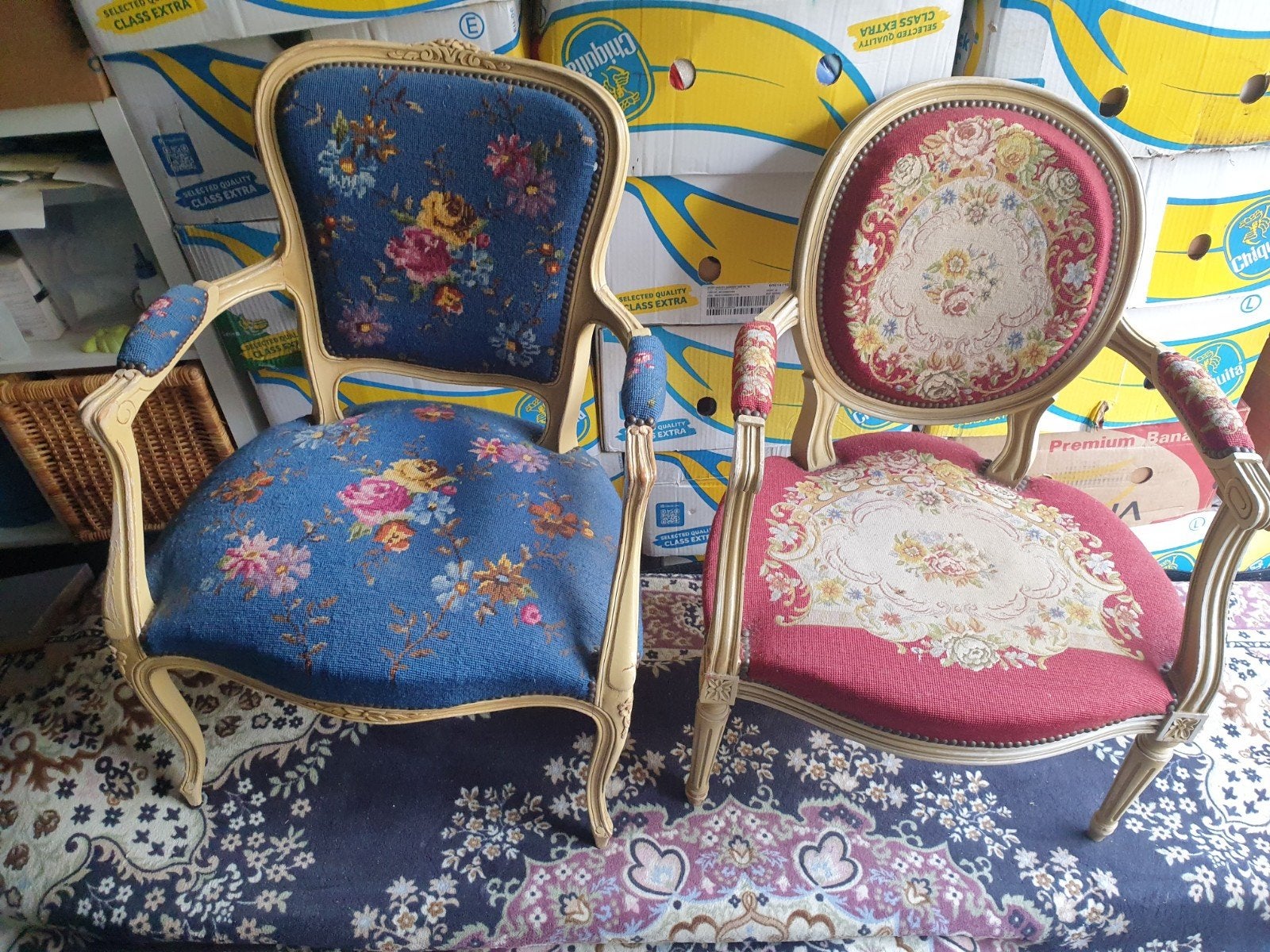 ann Queen barok stoelen, Ophalen of Verzenden