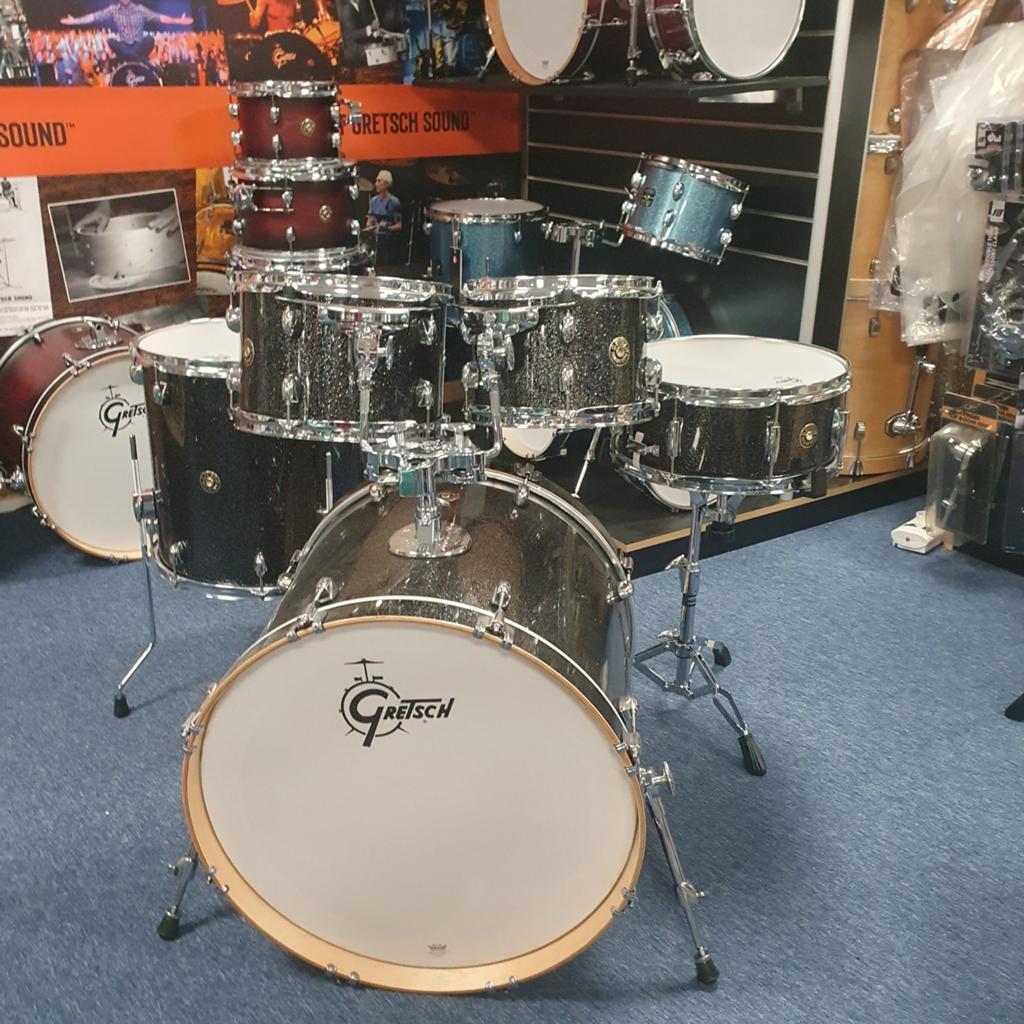 Gretsch catalina maple: black stardust. 10/12/16/22+14, Muziek en Instrumenten, Drumstellen en Slagwerk, Ophalen of Verzenden