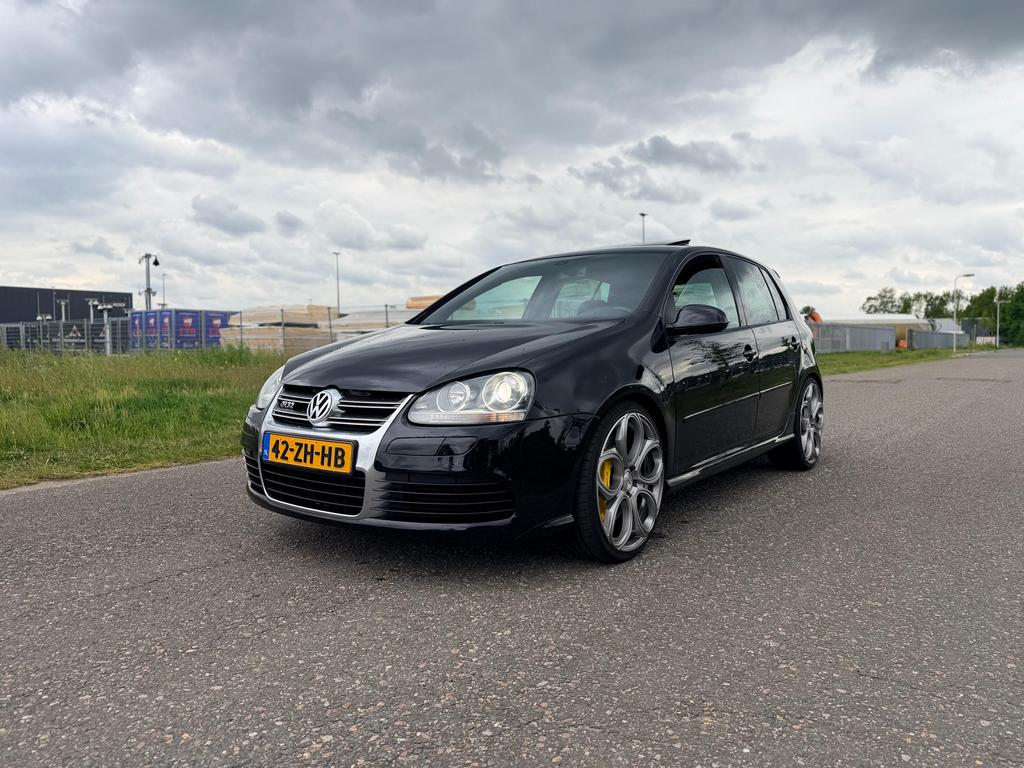 Volkswagen Golf 3.2 V6 184KW R32 5D 4M 2006 Zwart, Auto's, Zwart, 3189 cc, Zwart, Handgeschakeld