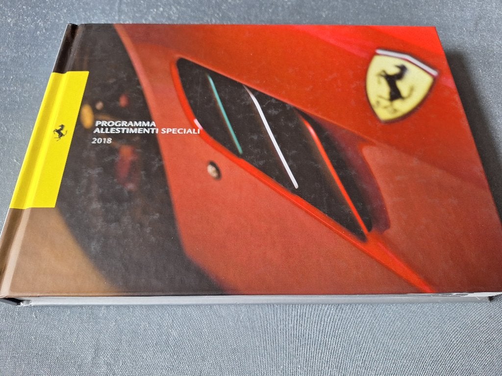 Brochure FERRARI Programma Allestimenti Speciali 2018, Verzenden, Zo goed als nieuw, Ferrari