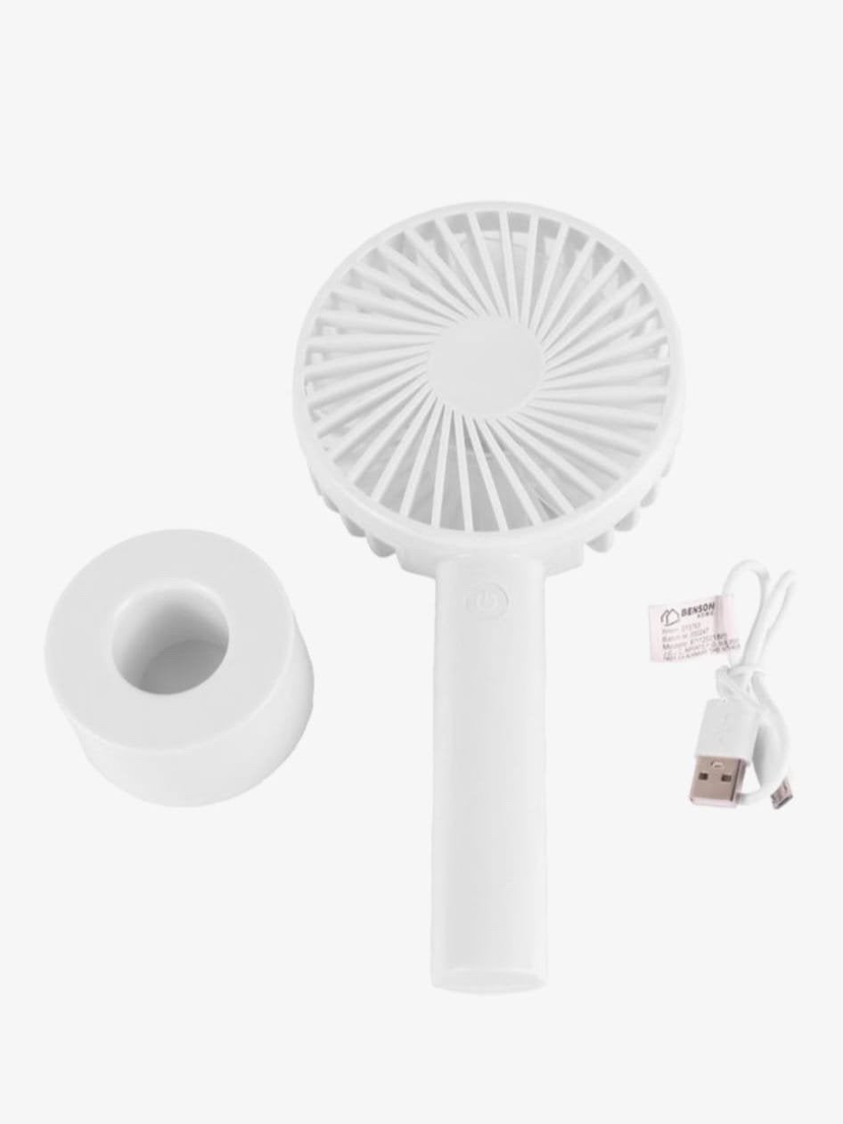 Partij Handventilator USB oplaadbaar, Ophalen of Verzenden, Zo goed als nieuw, Tafelventilator