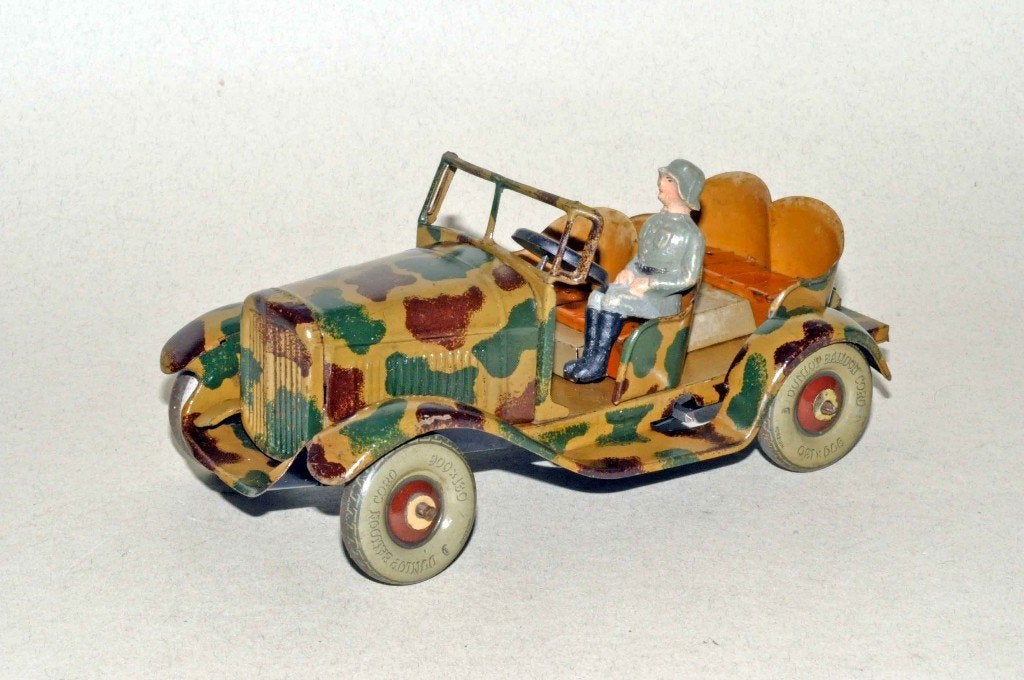 oud antiek TippCo "Wehrmacht Dienstauto Nr. 162", Antiek en Kunst, Verzenden