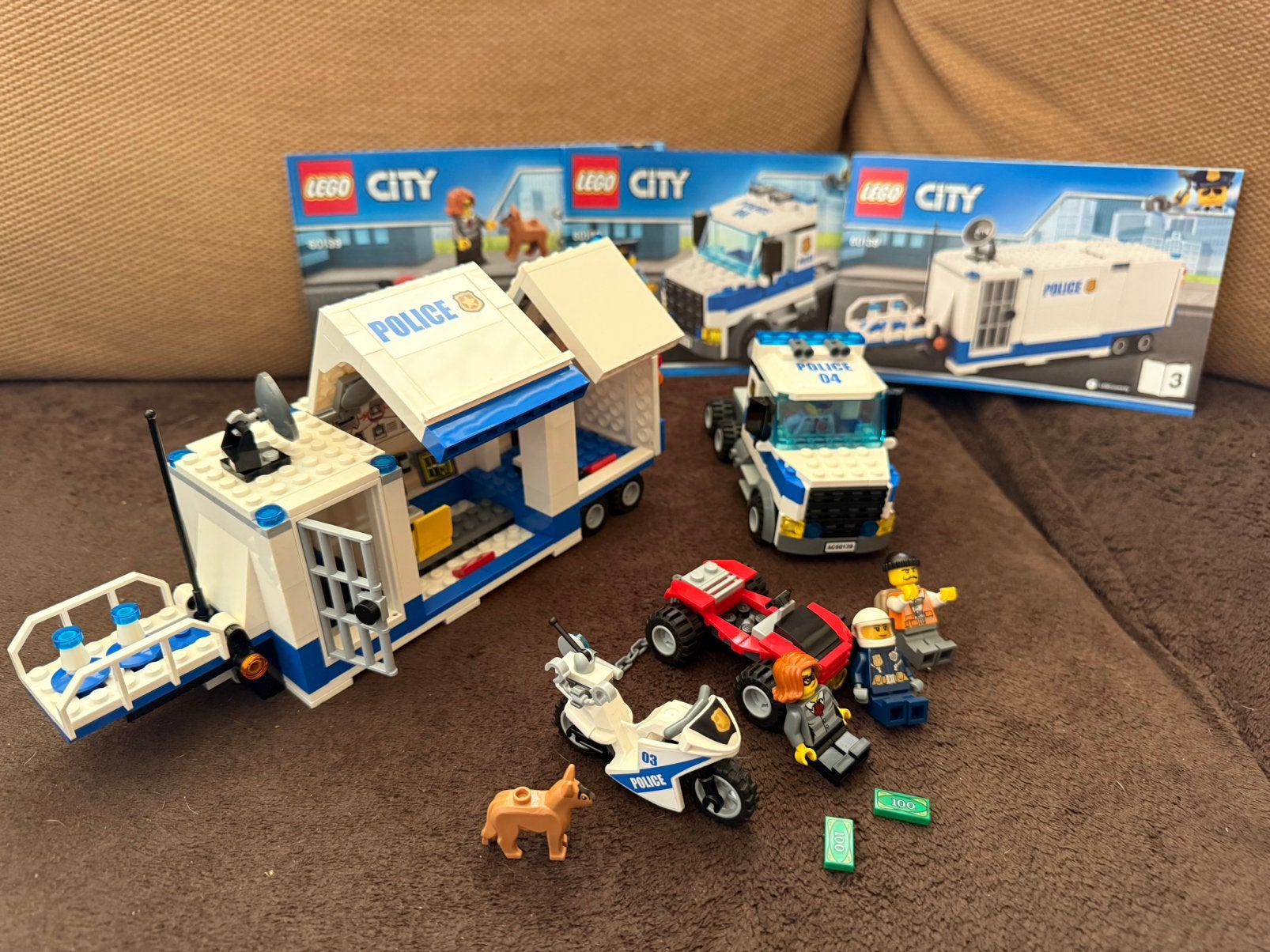 Lego City 60139 Mobiele Commandocentrale, Ophalen of Verzenden, Zo goed als nieuw