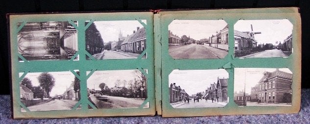 zeer mooie verzameling van 68 kaarten uit Uithuizen., Verzamelen, Verzenden, 1920 tot 1940, Groningen