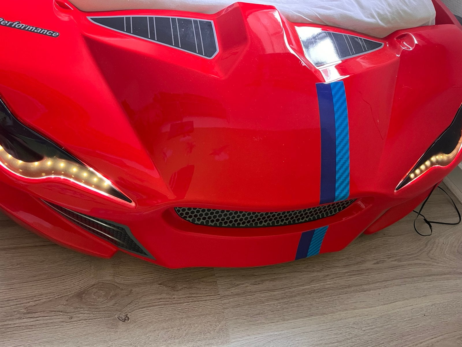 Autobed, Kinderen en Baby's, Ophalen of Verzenden, 180 cm of meer, 85 tot 100 cm, Lattenbodem