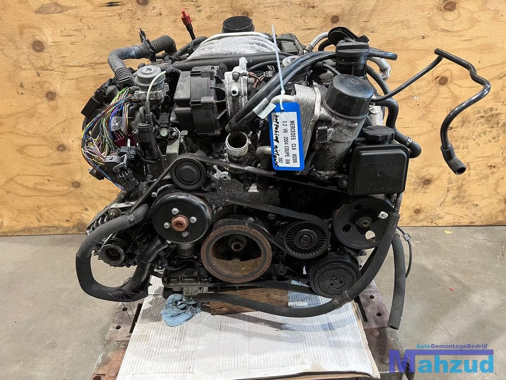 MERCEDES CLK W209 3.2 V6 Motorblok motor 112955, Gebruikt, Mercedes-Benz AG, Mercedes-Benz, Ophalen of Verzenden