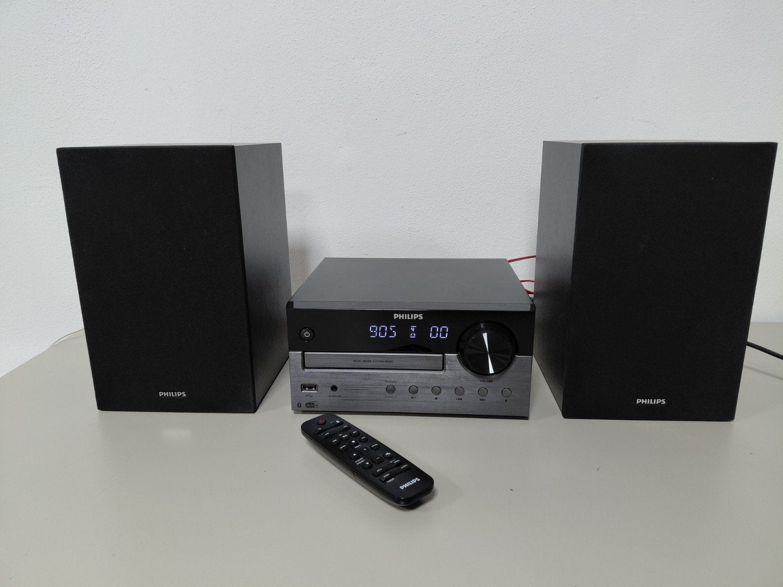 Philips Micro Muziek Systeem TAM4505/12 met Bluetooth en CD, Ophalen, Philips, Microset, Tuner of Radio