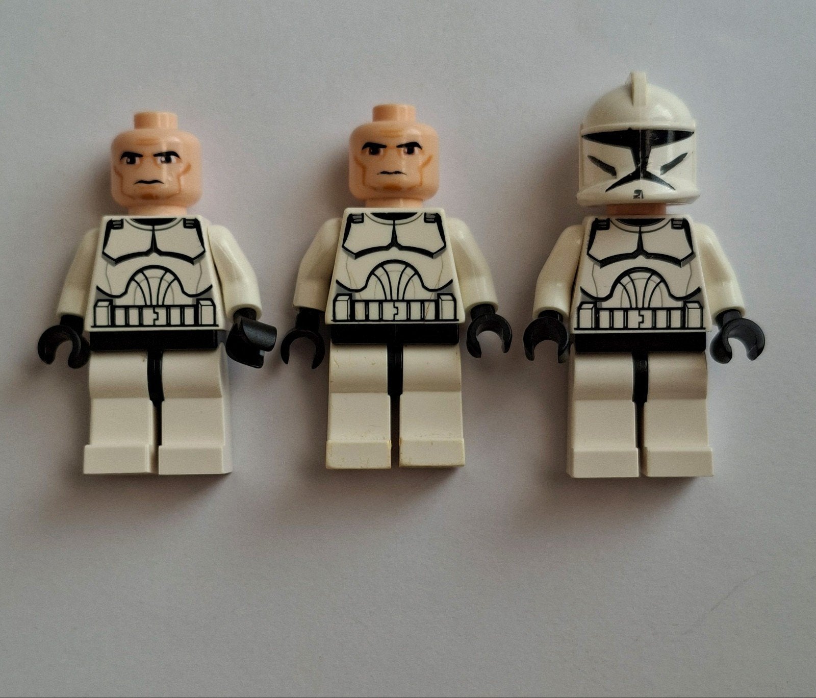 LEGO Star Wars 3 minifiguren, sw0201 Clone Trooper (Phase 1), Gebruikt, Star Wars, Lego, Ophalen of Verzenden