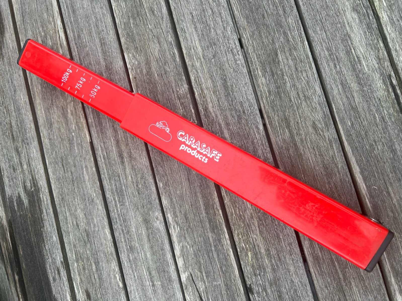 Carasafe Disselweger Kunststof - Caravan Gewichtsmeter, Ophalen of Verzenden, Gebruikt
