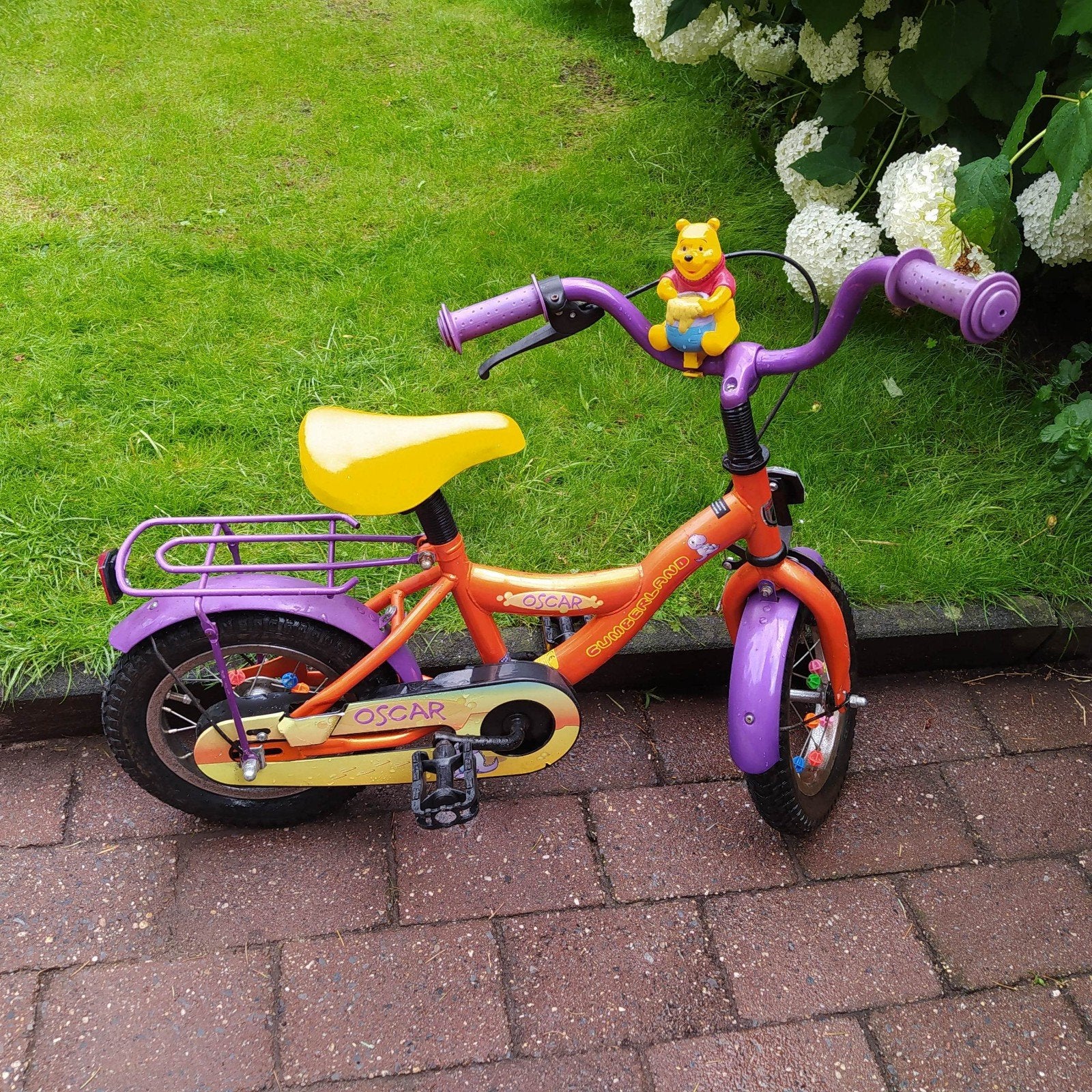 12 inch Cumberland of Gazelle fiets, Ophalen