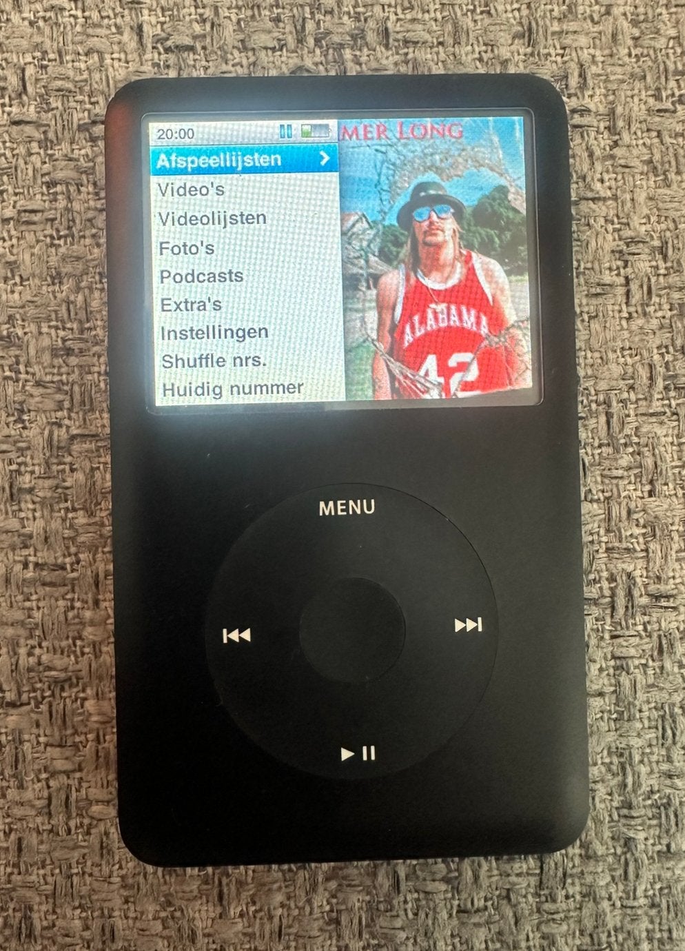 Apple ipod 6e generatie, Audio, Tv en Foto, Mp3-spelers | Apple iPod, 40 GB en meer, Gebruikt, Classic, Zwart