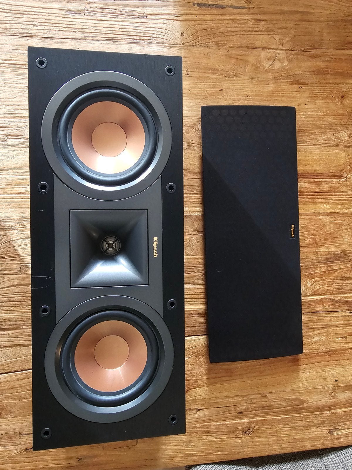 Klipsch R-25C Center Speaker, Audio, Tv en Foto, Gebruikt, 60 tot 120 watt, Geschikt voor surround/home cinema, Center speaker