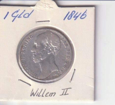 1 gulden 1846 nederland, Postzegels en Munten, Verzenden, 1 gulden