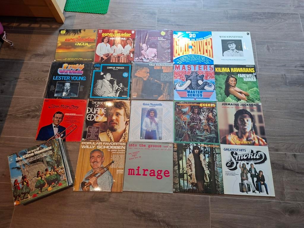 Partij van ca. 40 diverse LP's - Pop, Jazz etc., Ophalen, 1970 - 1979, Gebruikt, 12 inch