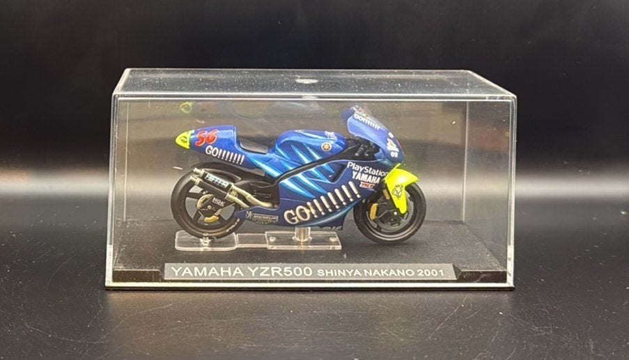 Yamaha YZR500 Shinya Nakano 2001 schaalmodel 1:24, Ophalen of Verzenden, Zo goed als nieuw, Groter dan 1:32, Overige merken
