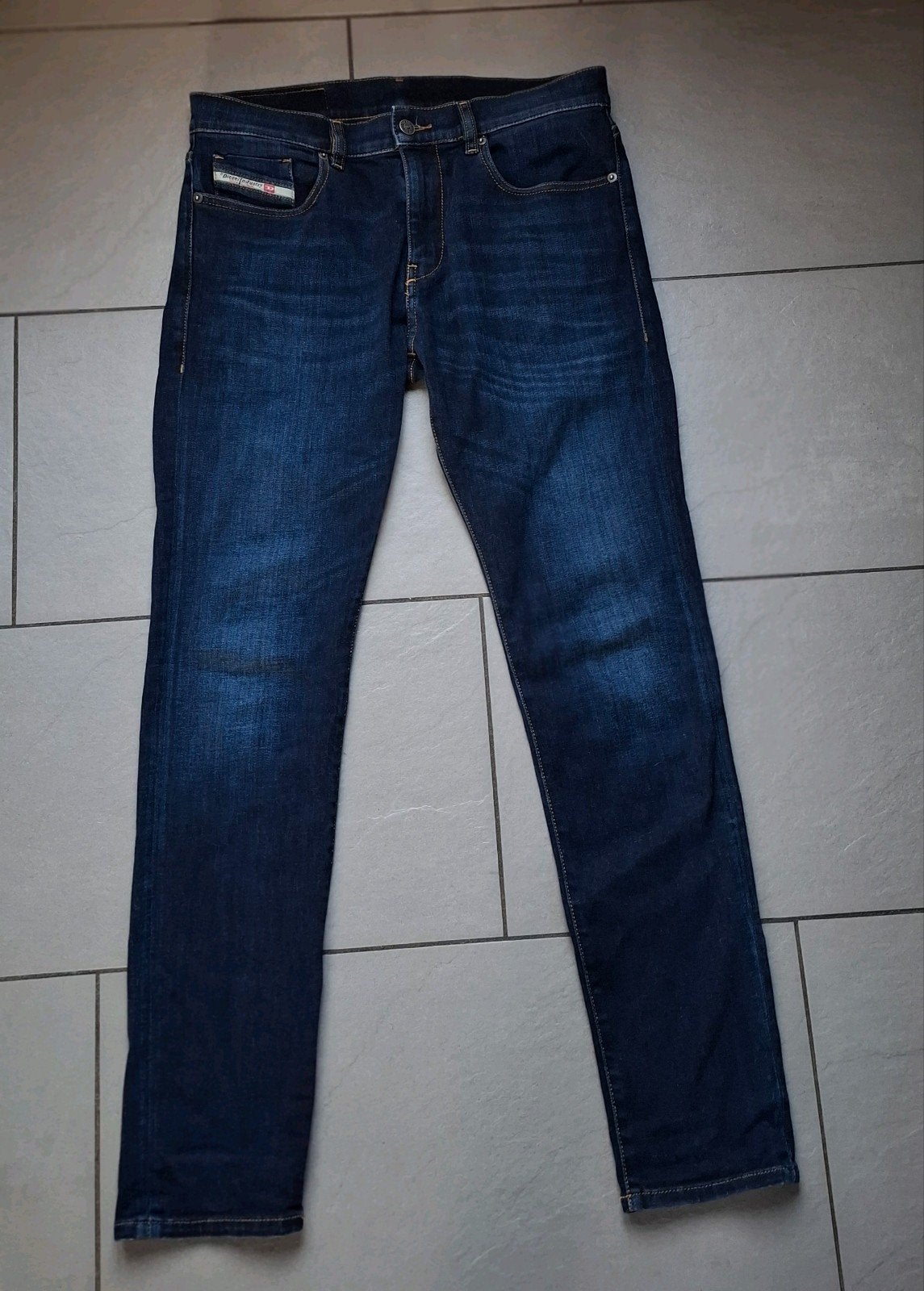 Diesel Slimfit Jeans Maat 31/32, Diesel, Blauw, W32 (confectie 46) of kleiner, Ophalen of Verzenden