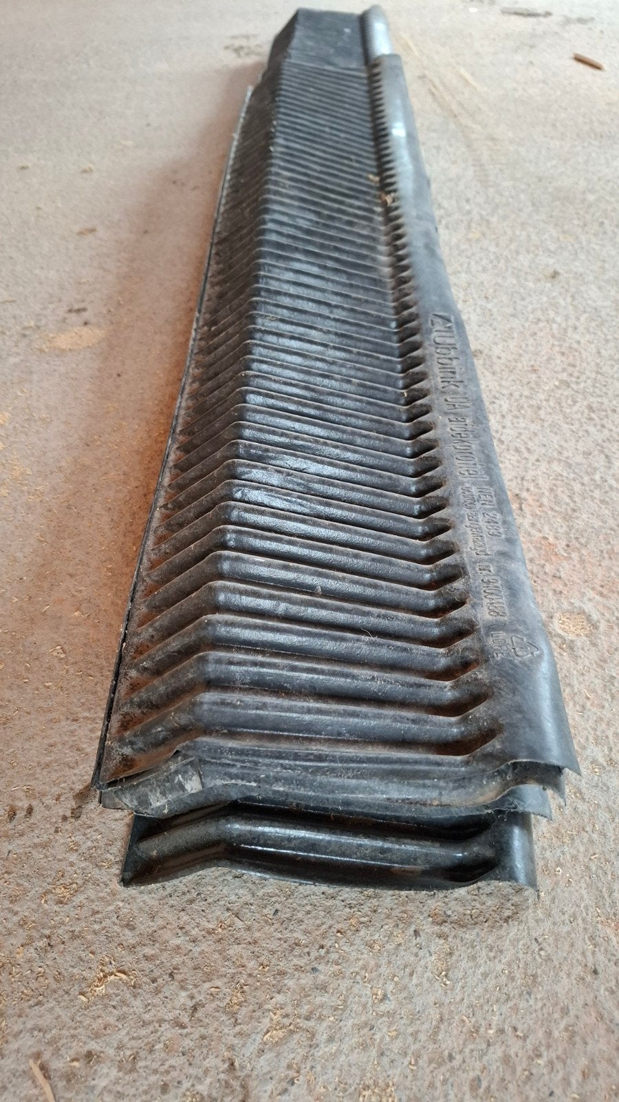 Ubink Afdekprofiel - 22 stuks, Ophalen, Kunststof, Gebruikt, Zwart