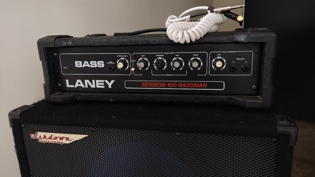 Laney Session 100 Bassman basverterker, Muziek en Instrumenten, Ophalen, Zo goed als nieuw, Minder dan 500 watt, Overige typen