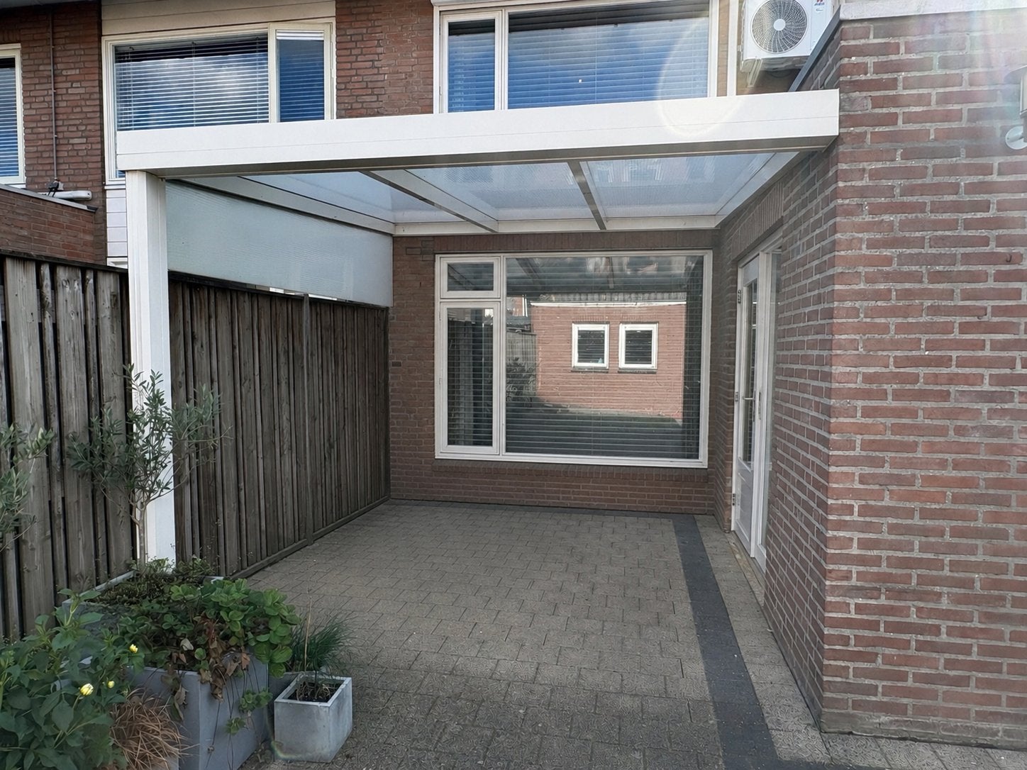 Veranda met ingebouwde verlichting - Zeer goede staat, Tuin en Terras, Ophalen of Verzenden, Gebruikt, Veranda