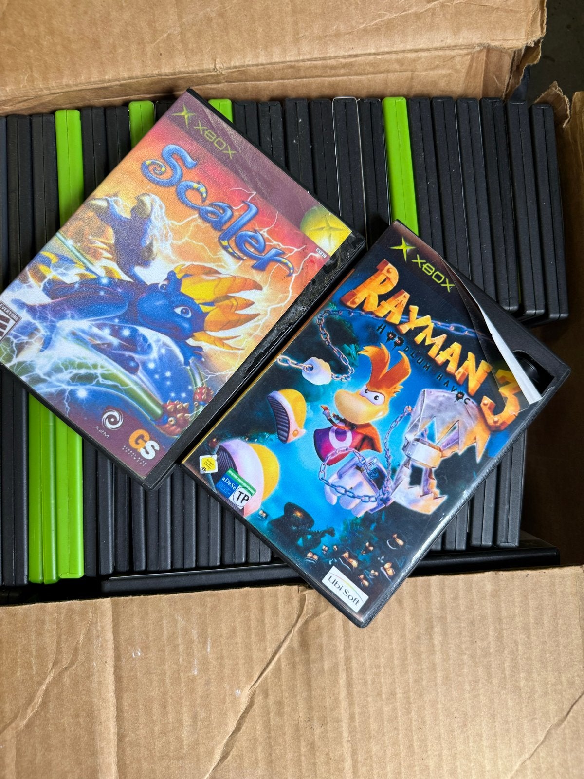 Xbox Spellen Bundel - Rayman 3, Scaler en meer!, Gebruikt, 1 speler, Ophalen of Verzenden, Platform