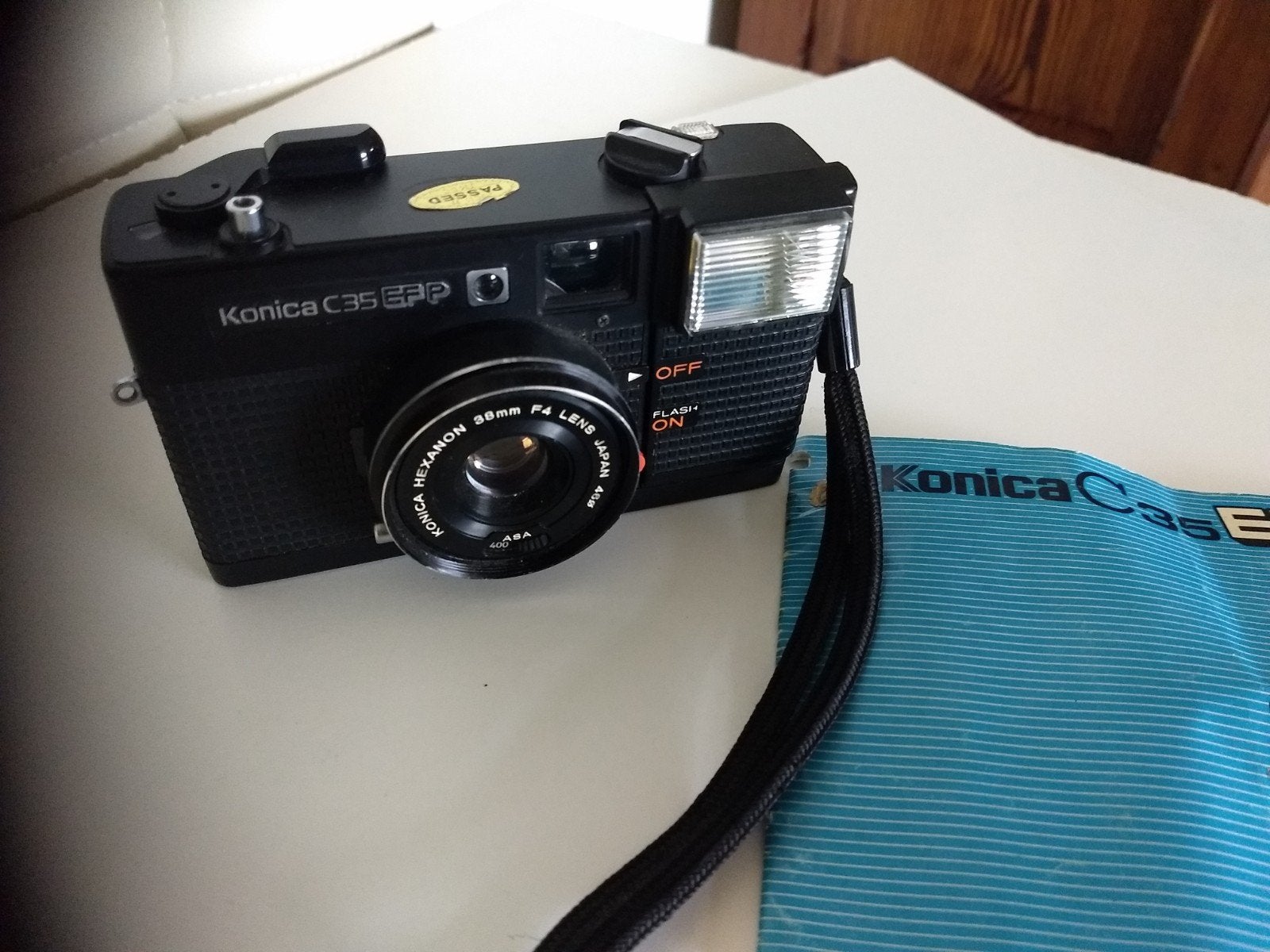 Konica C35 EFP analoge Fotocamera, Ophalen, Gebruikt, Compact, Konica