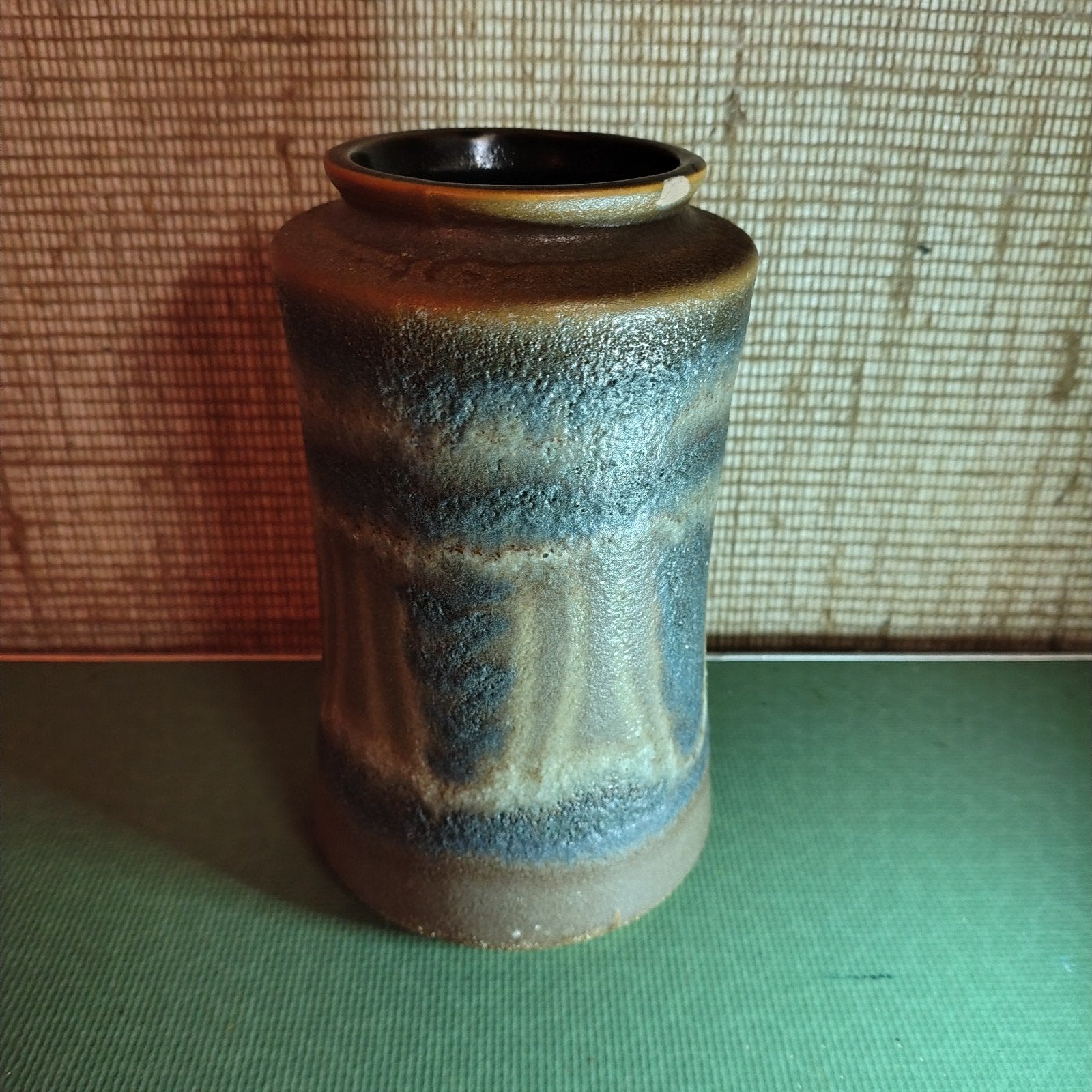 vintage keramieken vaas VEB Haldensleben 2925, Ophalen of Verzenden