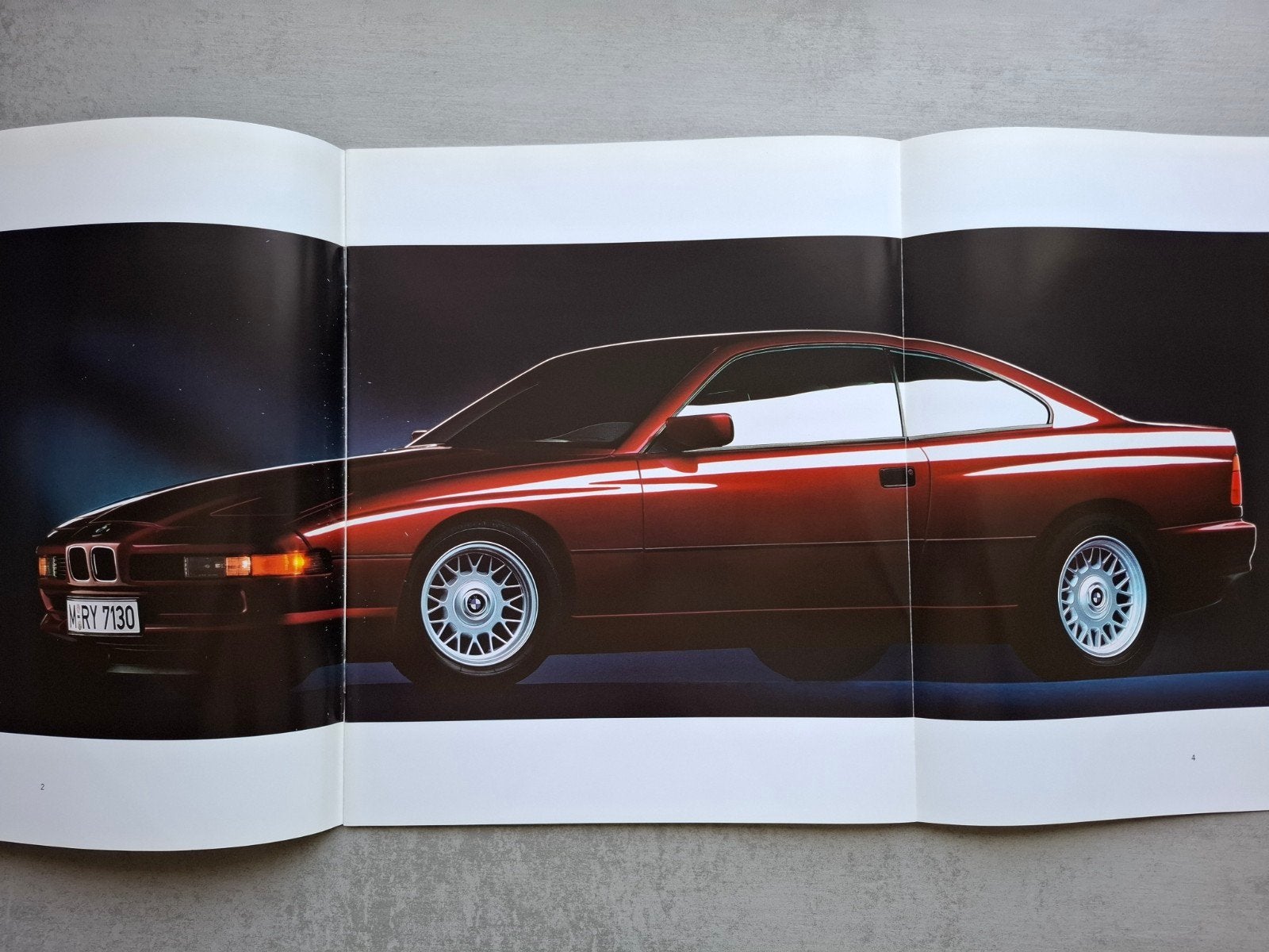 BMW 850i brochure - 1991, Ophalen of Verzenden, Zo goed als nieuw, BMW