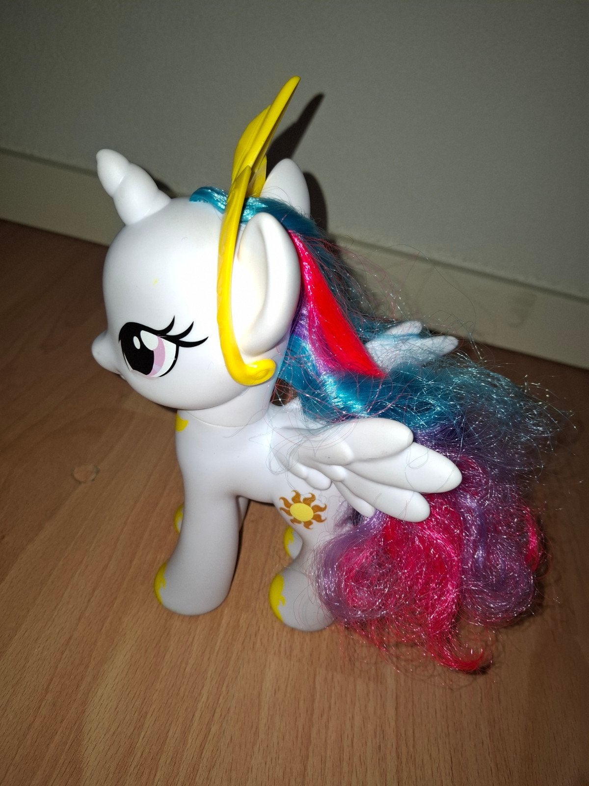 Grote My Little Pony Prinses Celestia, Ophalen of Verzenden, Gebruikt
