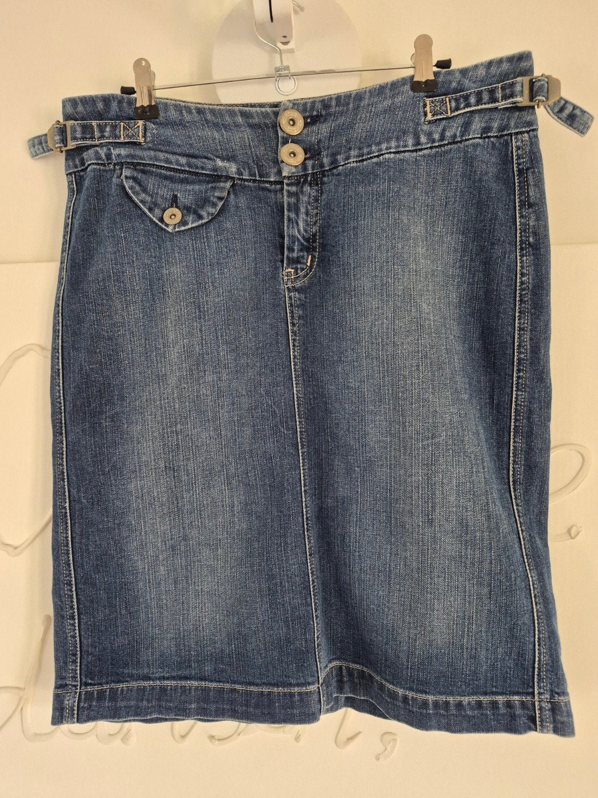 One Touch spijkerrok maat 40, Kleding | Dames, Maat 38/40 (M), Blauw, Ophalen of Verzenden, One Touch