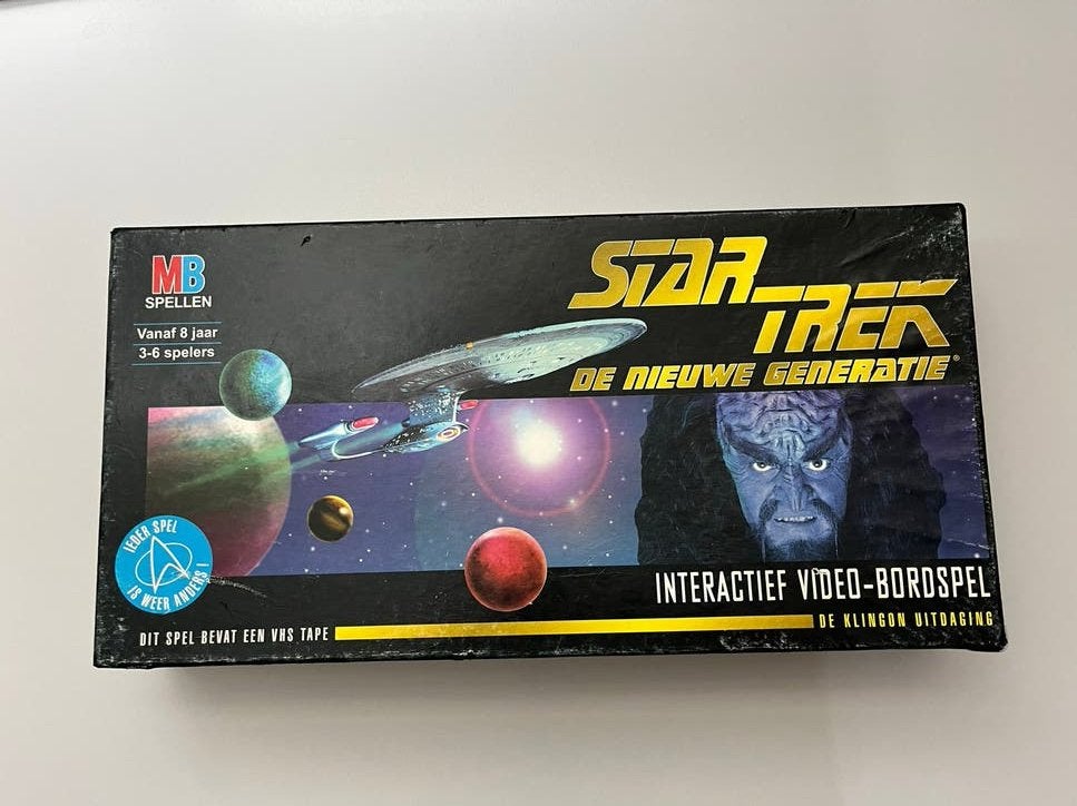 Star Trek: De Nieuwe Generatie Interactief Video-Bordspel, Hobby en Vrije tijd, Drie of vier spelers, Ophalen of Verzenden, Gebruikt