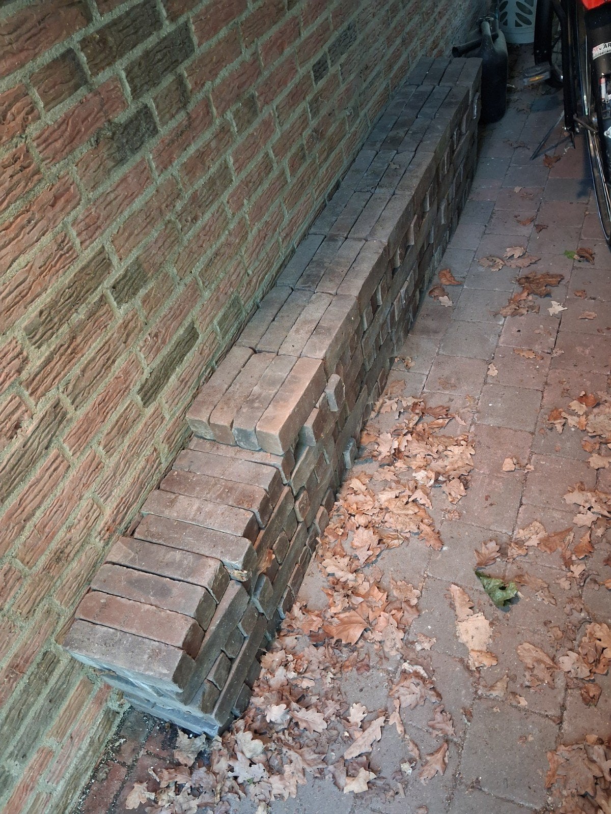 Gebakken waaltjes (+/- 200 stuks), Ophalen, Klinkers