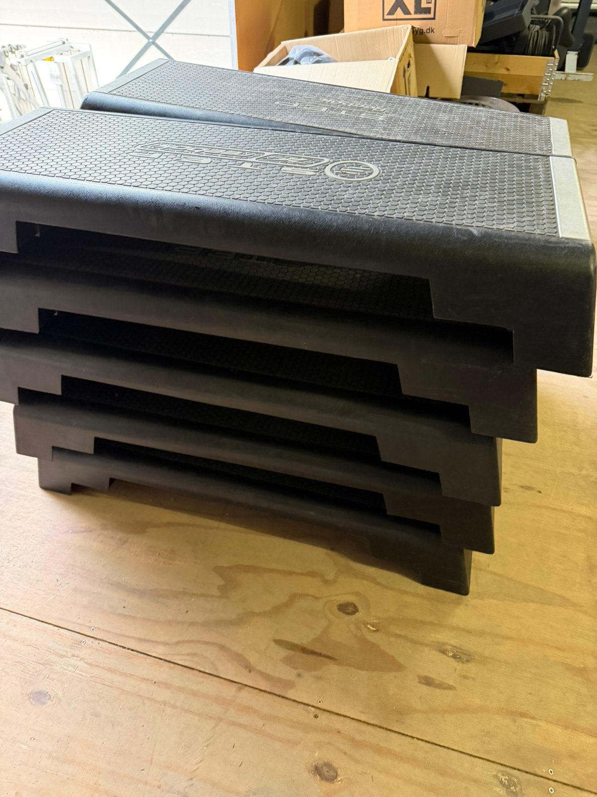 10 x Reebok Steps zonder blokken, Sport en Fitness, Ophalen, Gebruikt
