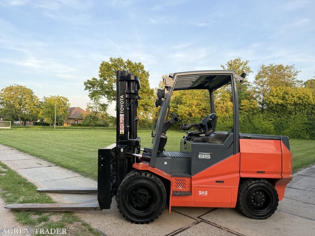 Toyota 8.5 tonner elektrisch Sideshift vorkversteller 250 uu