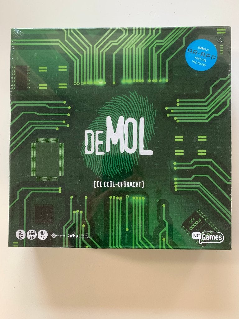 gezelschapsspel "Wie is de Mol, Vijf spelers of meer, Ophalen of Verzenden, Nieuw, Just Games