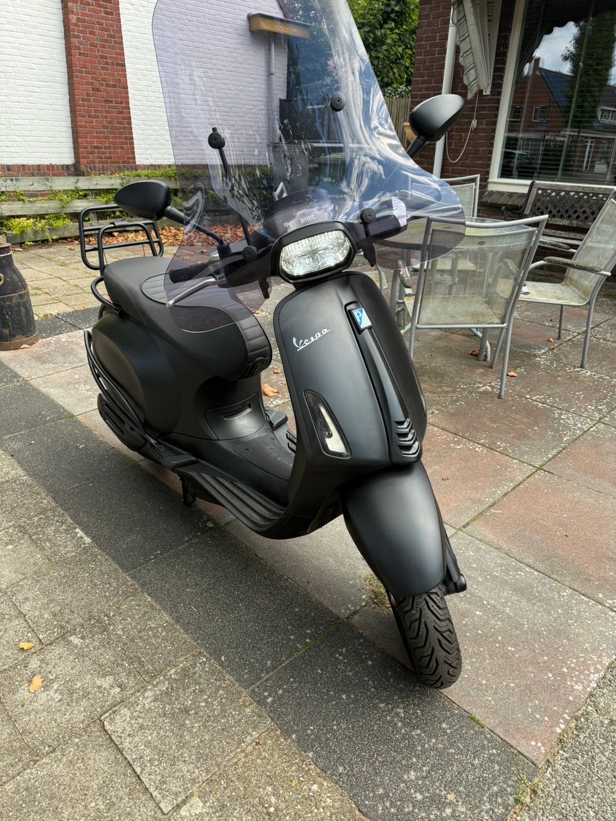 Vespa Sprint bj 2019, Fietsen en Brommers, Ophalen, Gebruikt, Benzine, Vespa