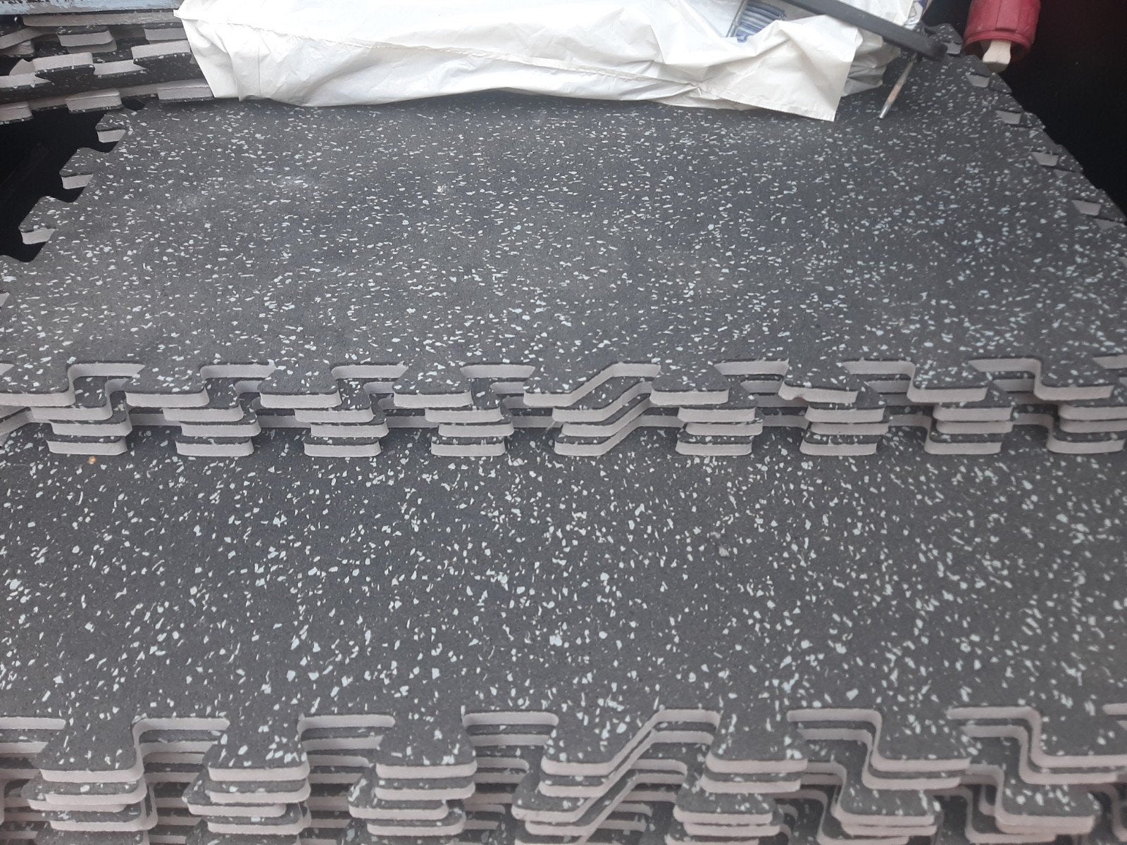 25-delige Gym Vloermatten Set - EVA Foam & Rubber - Nieuw, Ophalen of Verzenden, Nieuw, Fitnessmat