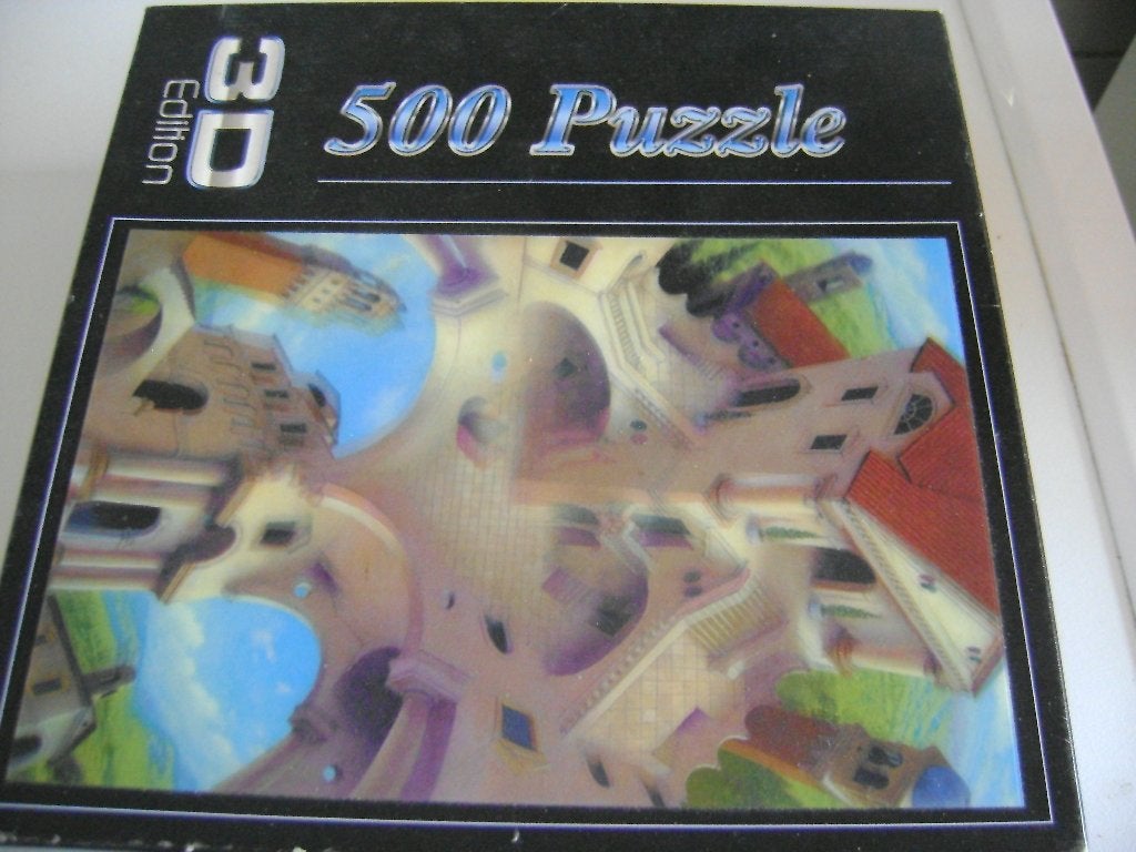 puzzel 3D 500 stukjes in nette staat, Ophalen of Verzenden, 500 t/m 1500 stukjes, Zo goed als nieuw