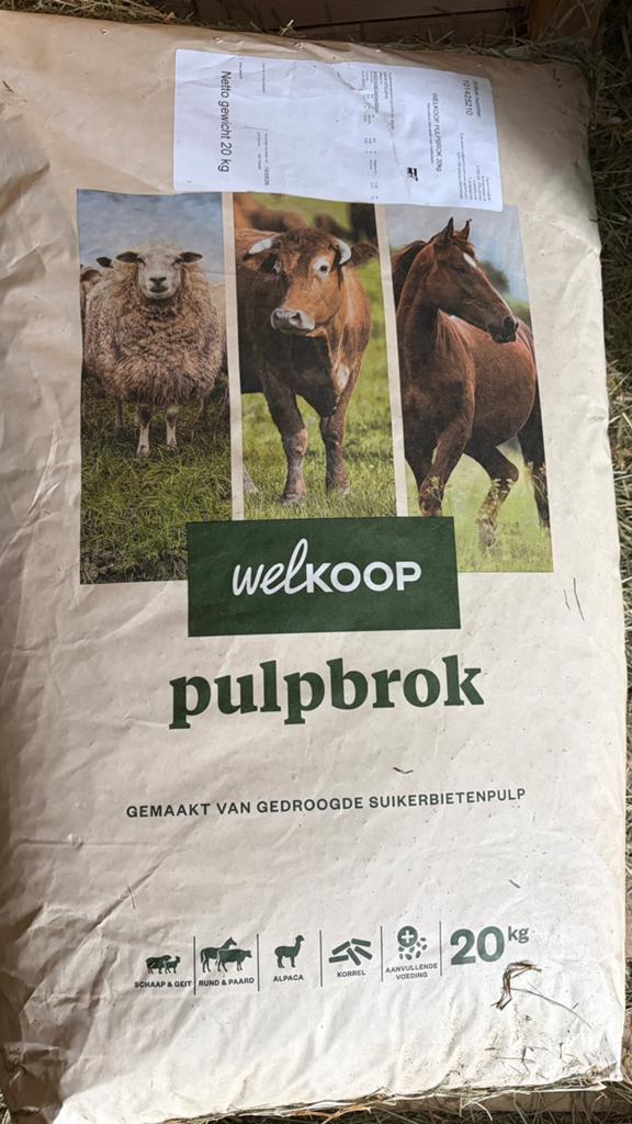 Bietenpulp Welkoop 2x20 kg, Dieren en Toebehoren, Ophalen, Overige soorten